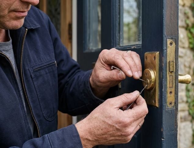 Ouverture de porte claquée